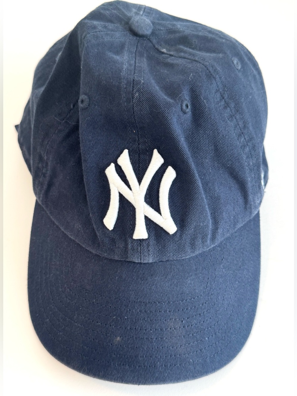 ’47 Brand New York Yankees Clean Up Hat Navy White Logo Adjustable MLB Cap